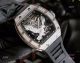 Limited Richard Mille Eagle Copy Watch With Silver Diamonds Black Rubber Band For Men (2)_th.jpg